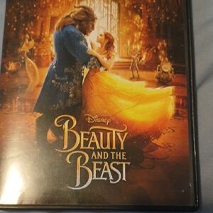 Disney Beauty and the Beast DVD with Blue and Yellow Cover